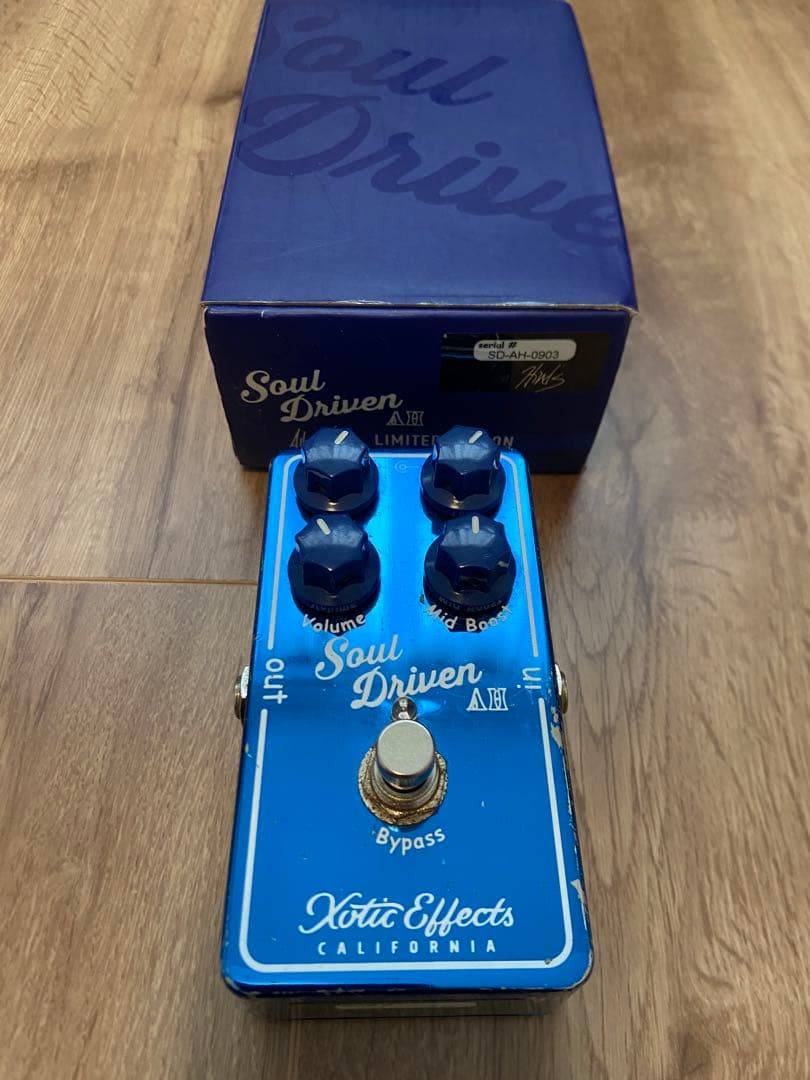 Xotic Effects Soul Driven AHモデル　限定版#903