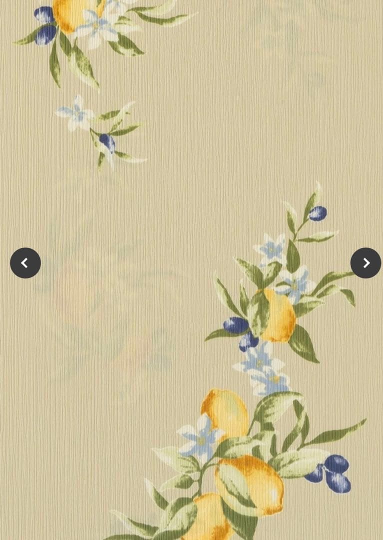 やまと可憐ゆかた　檸檬　鳥の子色