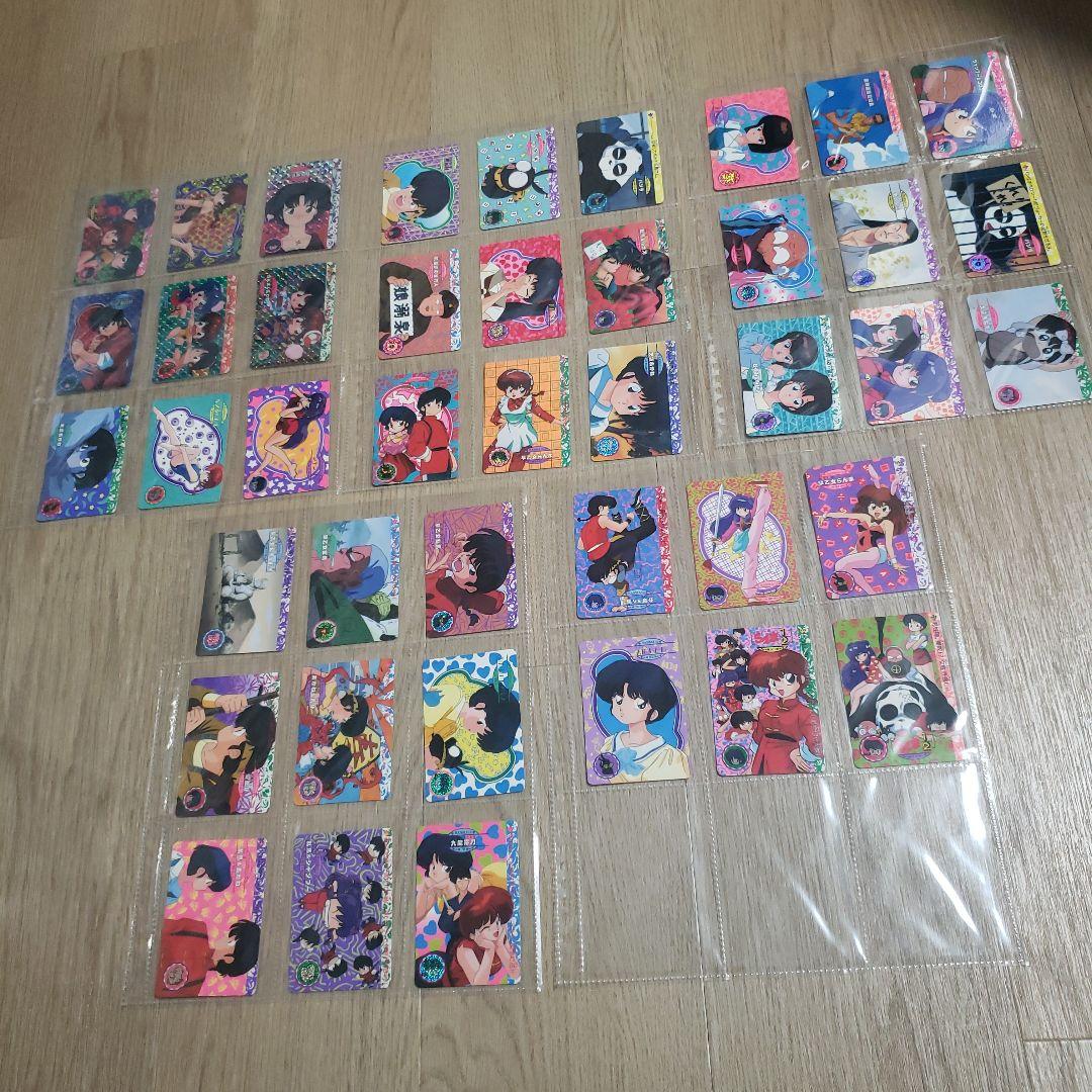 当時物　らんま1/2　カードダス第1弾～第4弾(168枚)　フルコンプリート