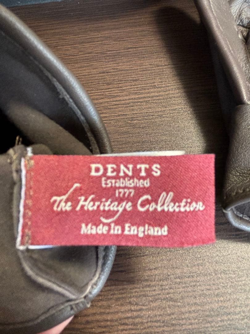 DENTS デンツ 革手袋 羊革 15-1100 Elton 7H(S)