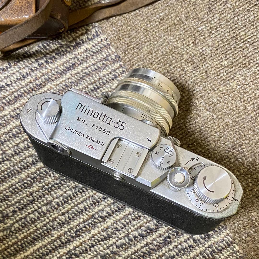 ミノルタ カメラ Minolta-35 model Ⅱ 昭和レトロ アンティーク