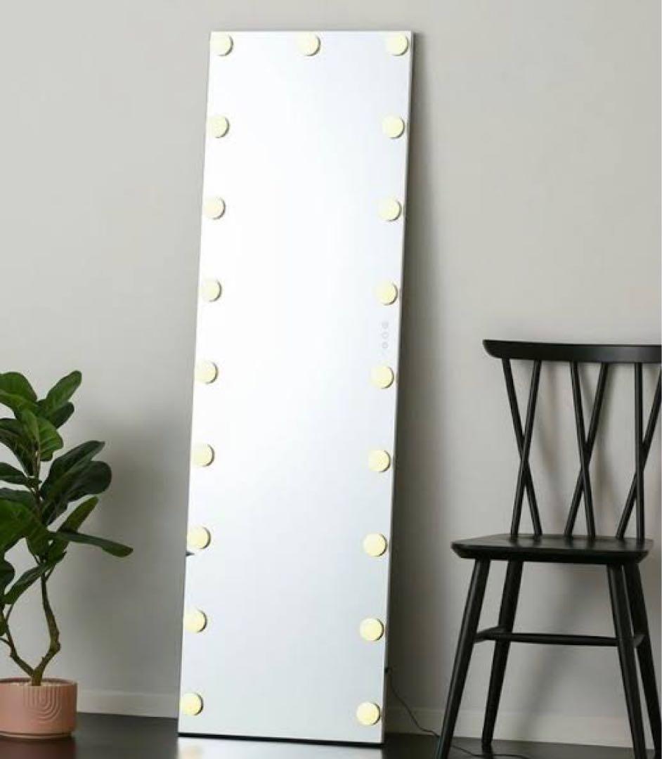 Francfranc フッツェ ハリウッドスタイルミラー　　全身鏡　女優ミラー