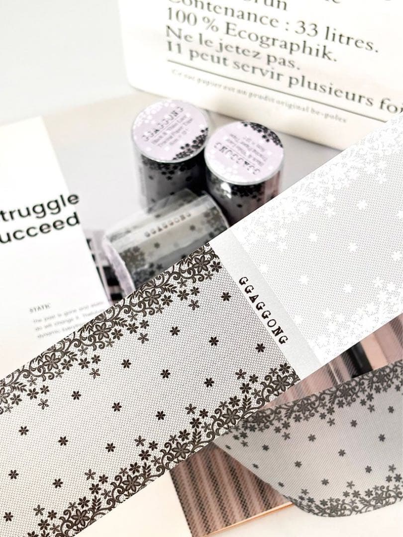 ggaggong 海外マスキングテープ　マステ 【2479】