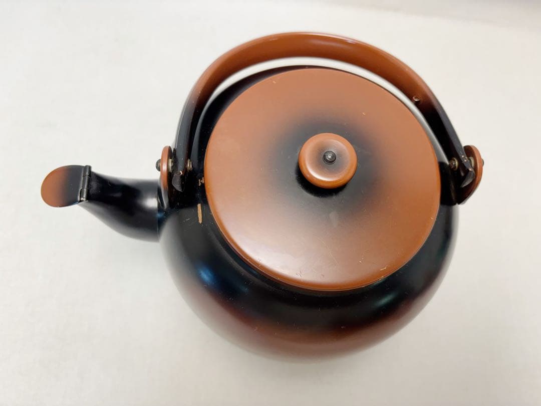 茶道具 やかん 腰黒やかん 水注 口蓋付 薬缶 煎茶道具 裏千家 湯沸 利休形
