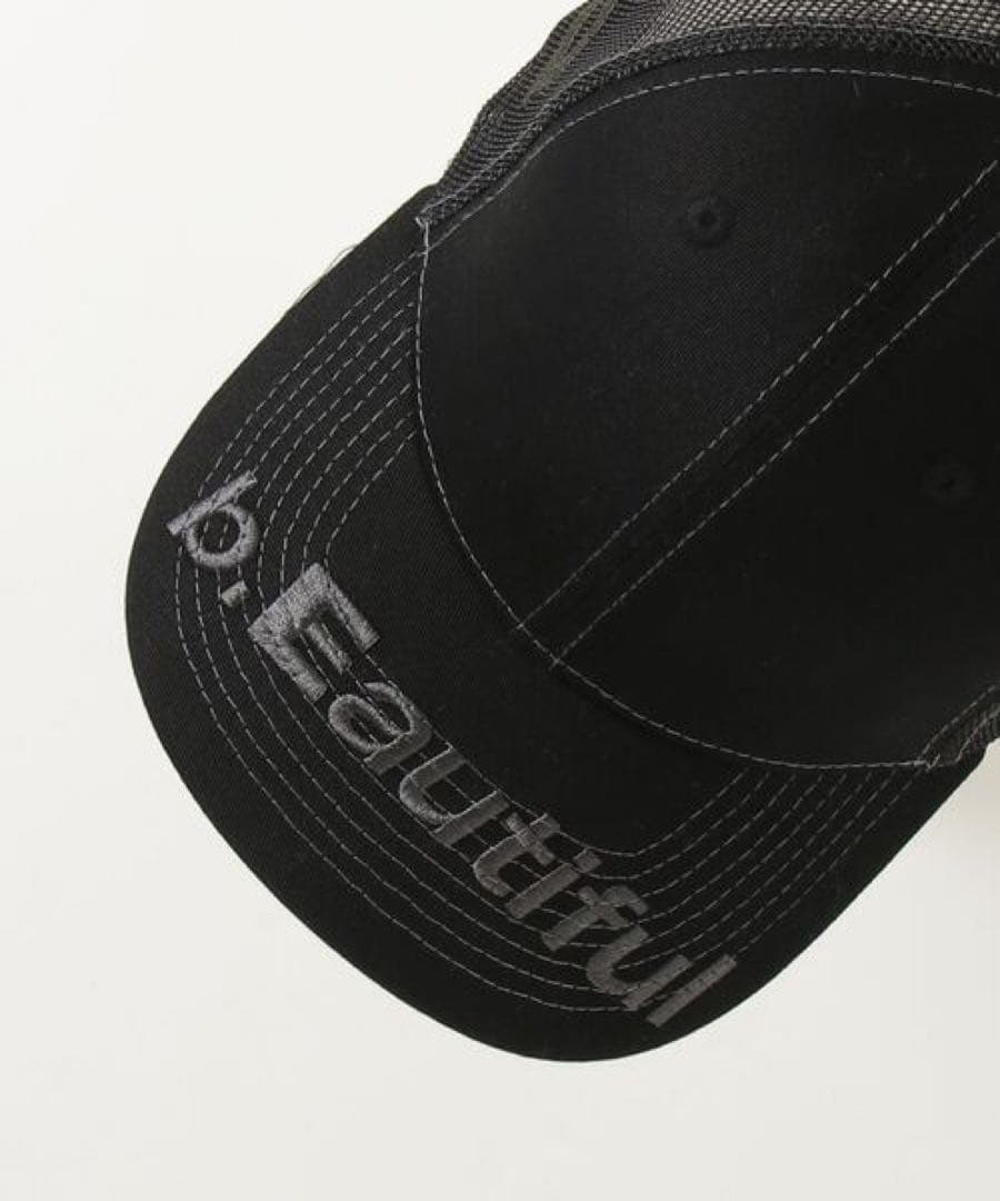 帽子 b.eautiful Soto Trucker Hat Black