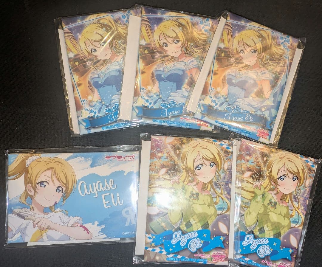 即購入可 新品未開封 絢瀬絵里 6点 スクエア缶バッジ B賞 アトレ秋葉原