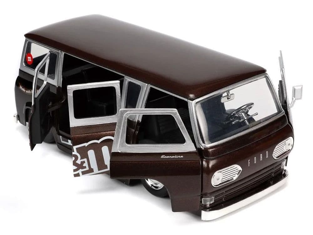 JADA M&M's 1965フォード・エコノライン/レッド・フィギュア