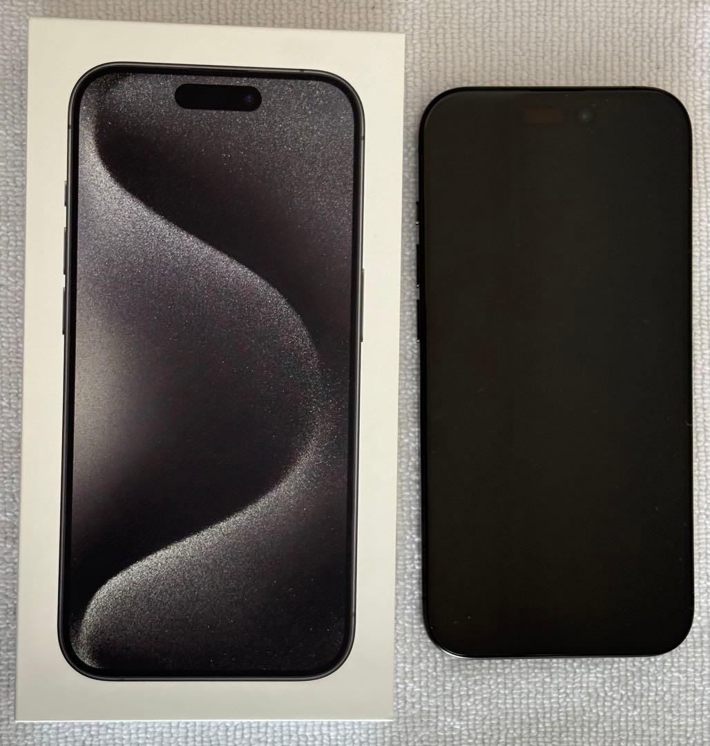 Apple iPhone 15 Pro スペースブラック 本体 ジャンク