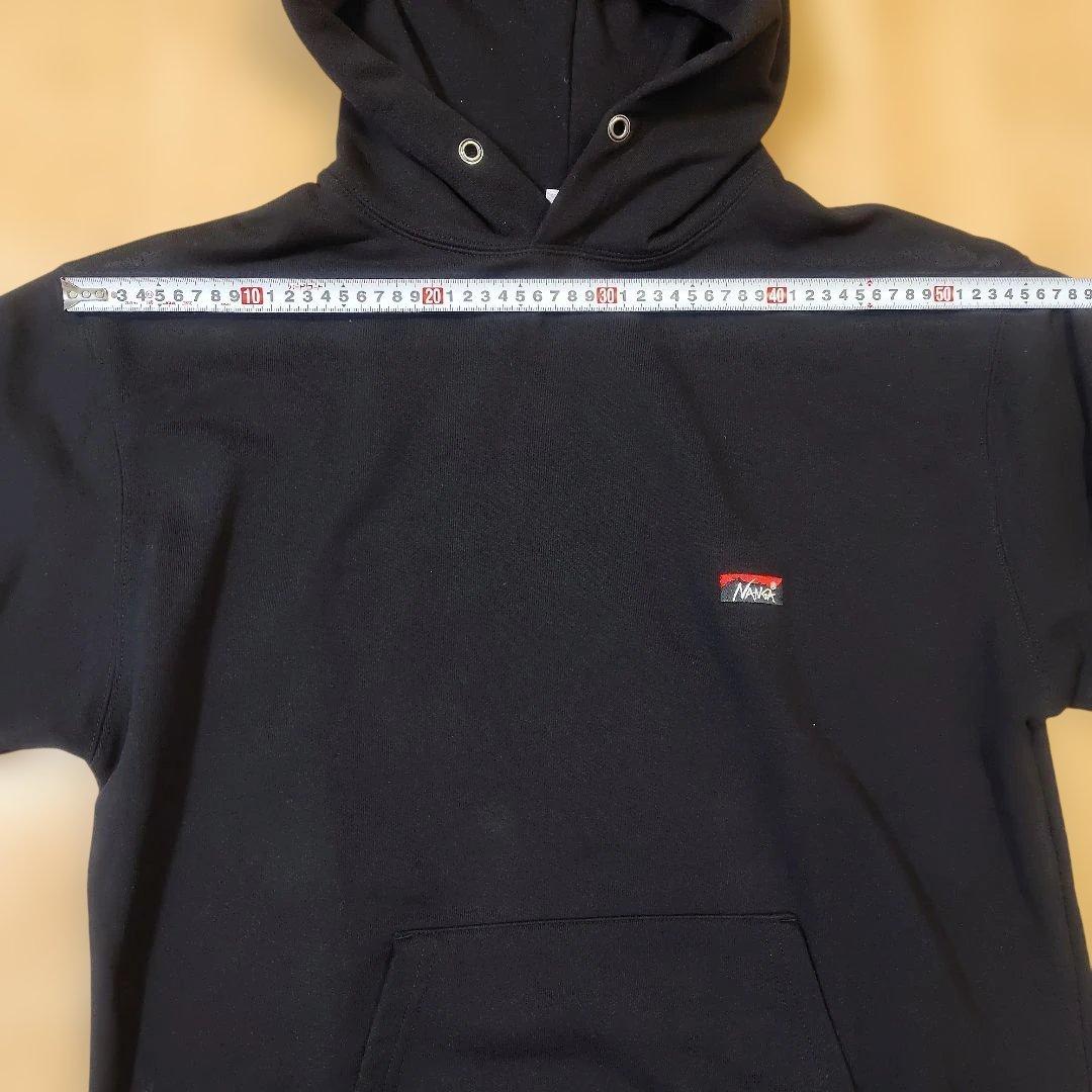 NANGA フーディ パーカー　ブラック　M