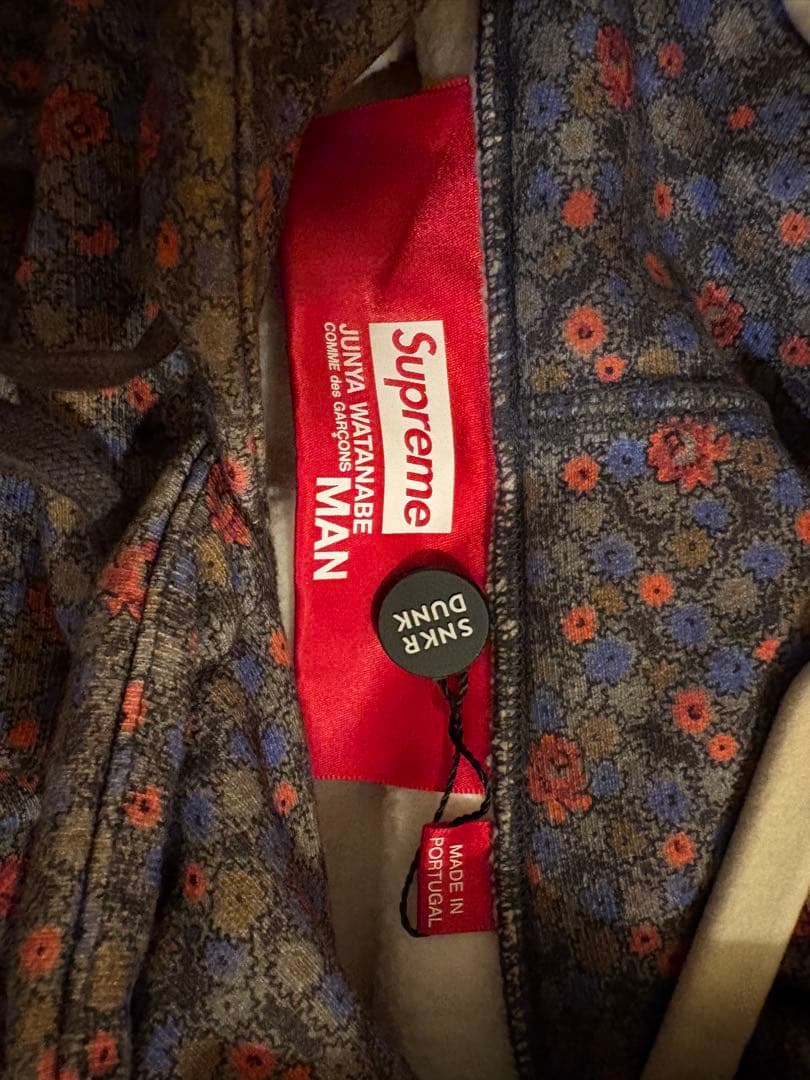 Supreme Junya Watanabe 花柄パーカー