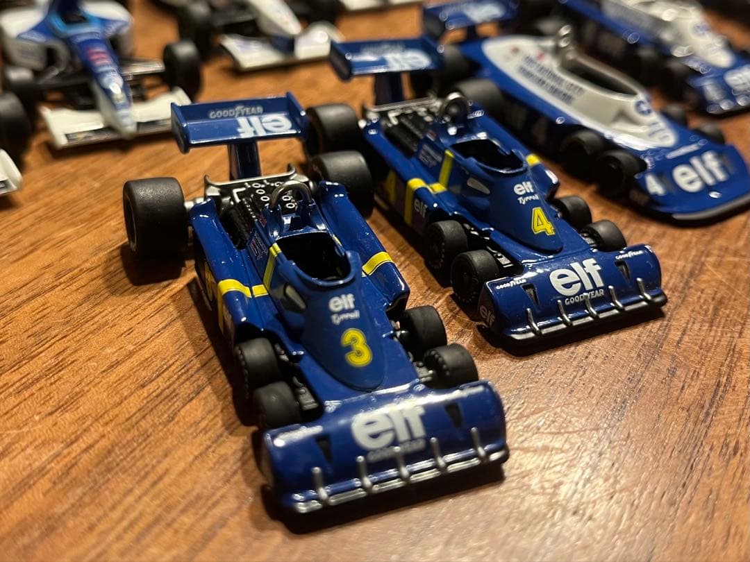 ミニカー Kyosho Tyrrell 1/64collection 16set rare