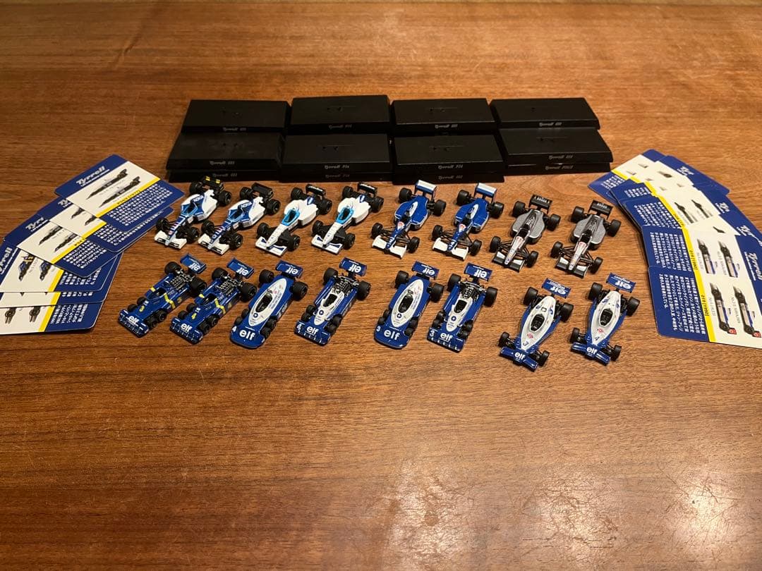 ミニカー Kyosho Tyrrell 1/64collection 16set rare