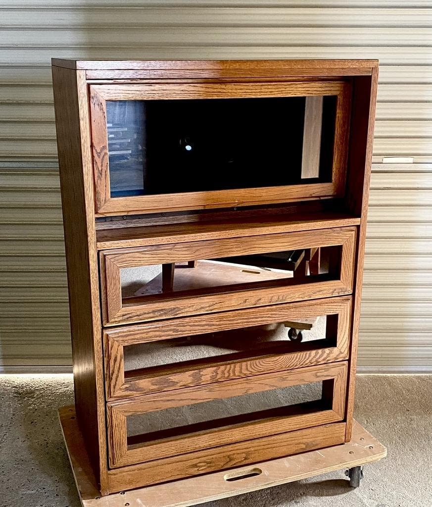 アメリカンビンテージ　家具　トーマスビル　照明付き