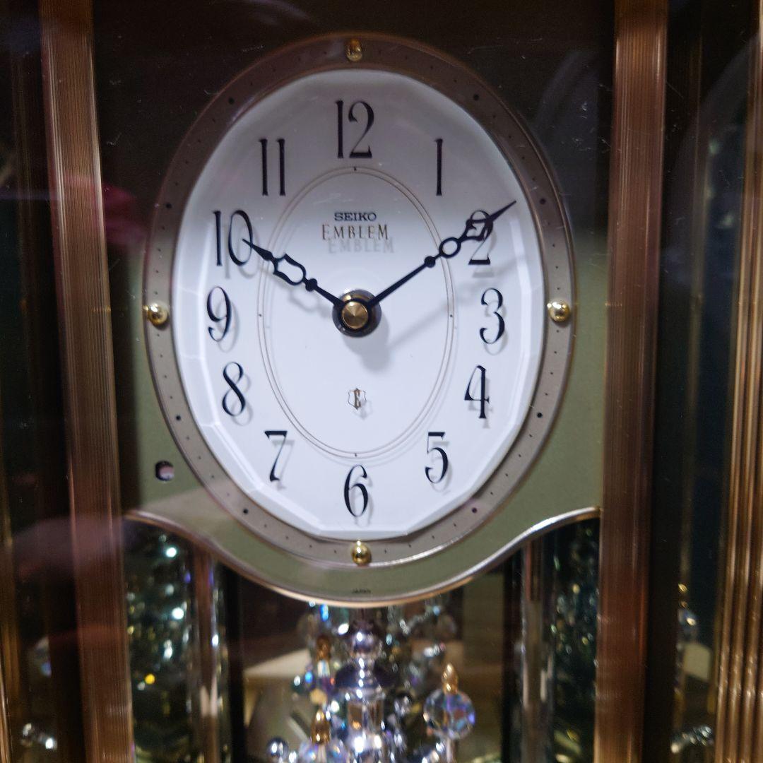 セイコー エンブレム 高級置時計HW463G 動作確認済み