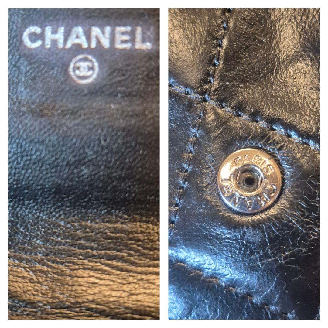 CHANEL　シャネル　マトラッセ　ケース　折り財布