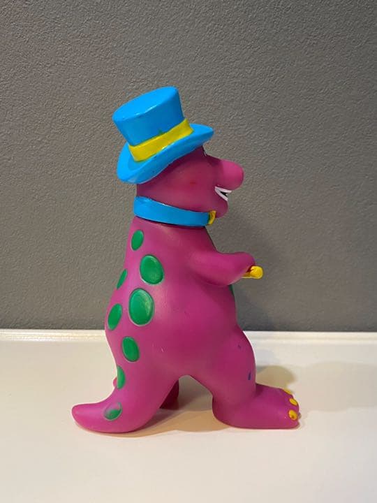ビンテージ 90s Barney 杖 マジシャン バーニー 人形 フィギュア