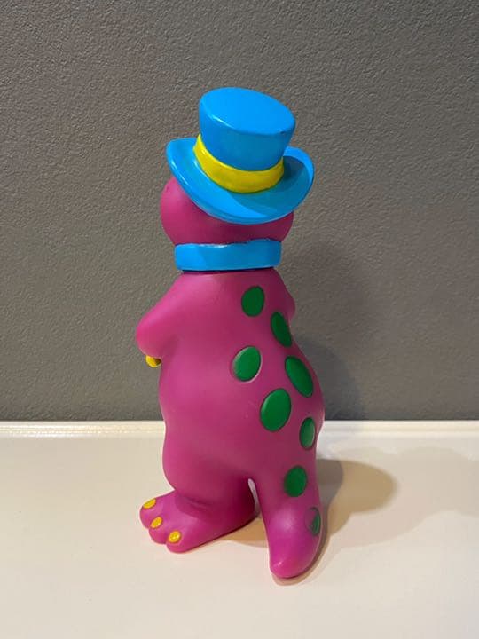 ビンテージ 90s Barney 杖 マジシャン バーニー 人形 フィギュア