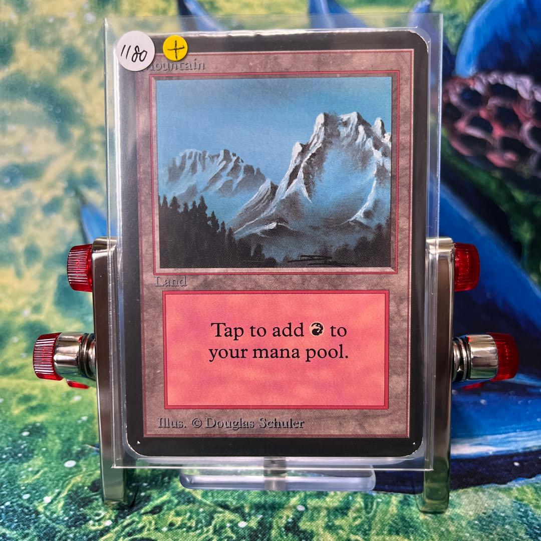 1180  (A)《山/Mountain》[LEA] 土地 アルファ　MTG