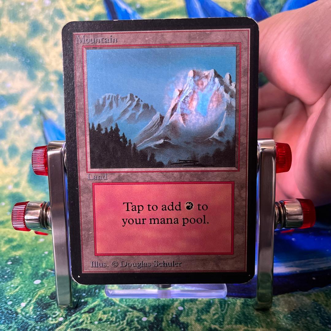 1180  (A)《山/Mountain》[LEA] 土地 アルファ　MTG