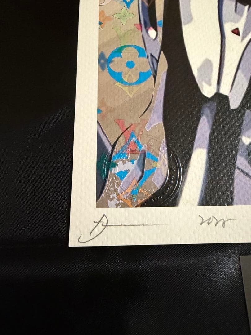 \"世界限定10枚\" DEATH NYC アート ポスター ev102