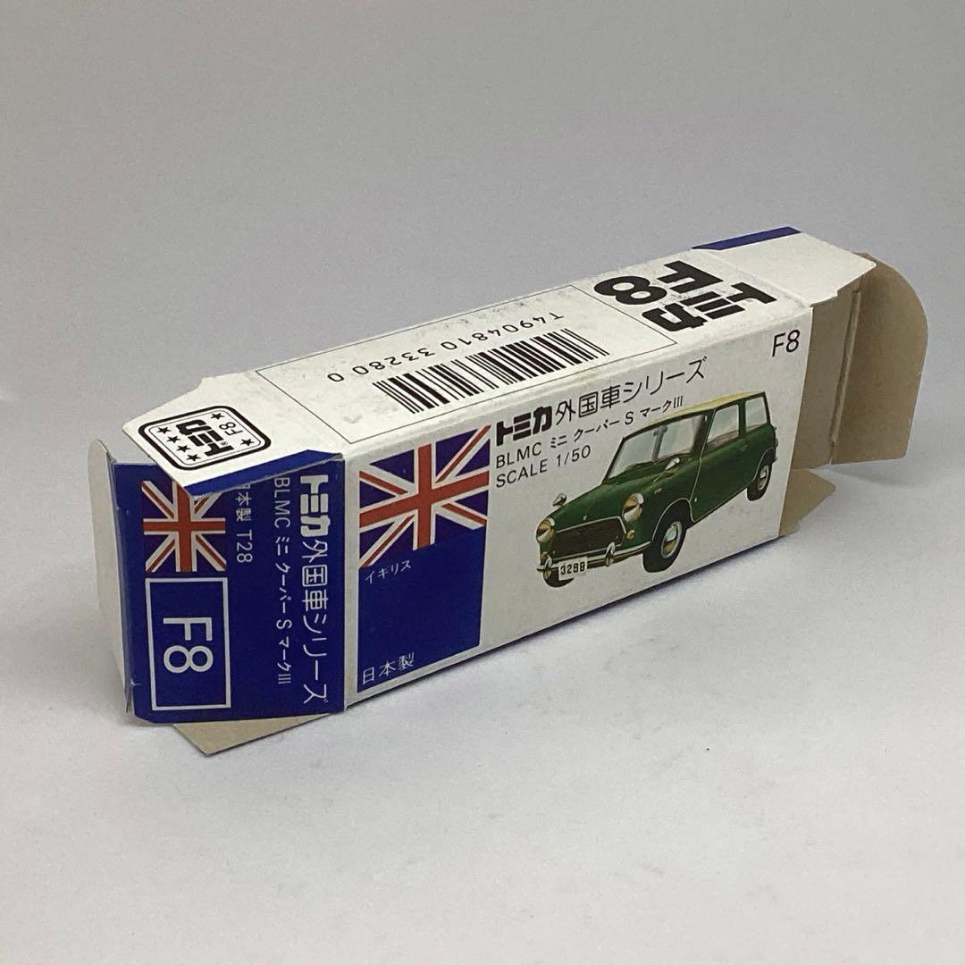 トミカ　青箱　ミニクーパー　イケダ特注限定品　当時物レア美品