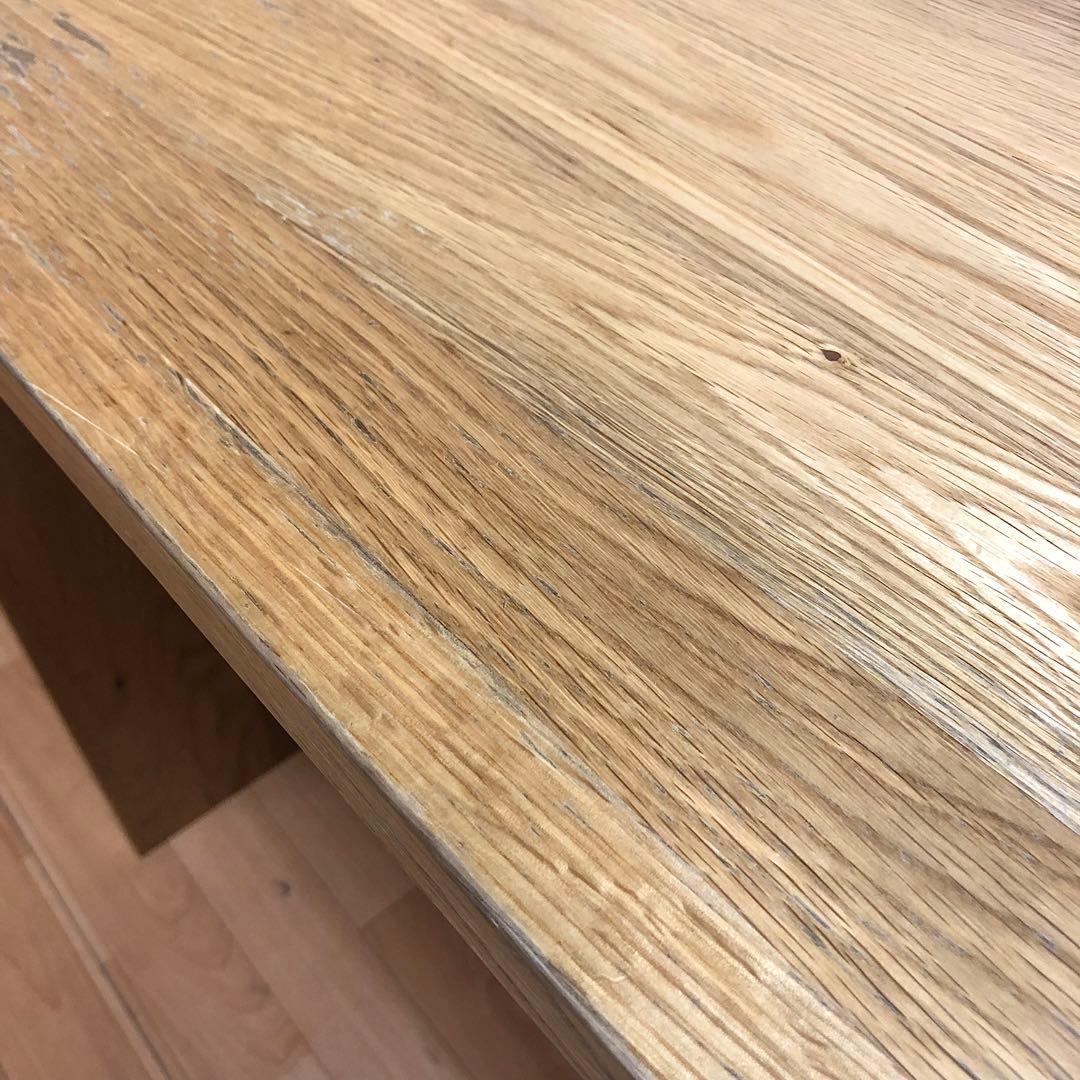 廃盤仕様 オーク無垢 MUJI 無印良品 コの字の家具 ライティングデスク 机