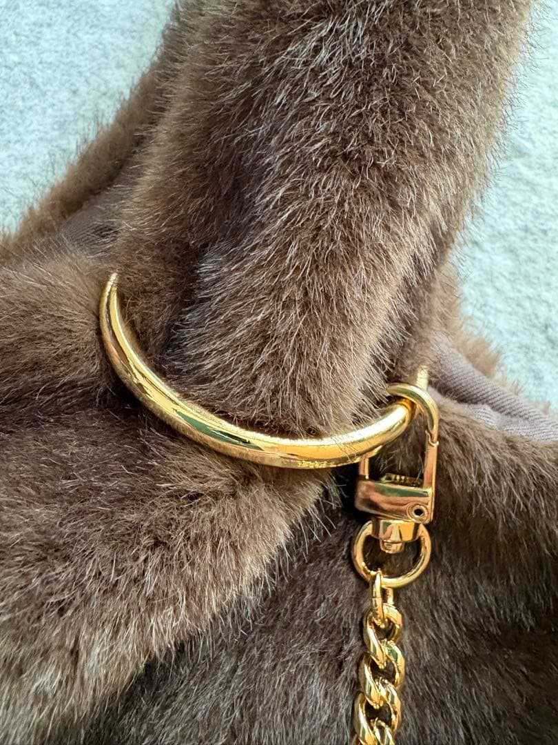 新品未使用AP STUDIO SKINスキンShaggy print Bag