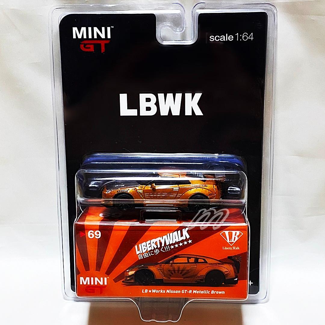 ⭐️MINI GT LB★Works NISSAN GT-R メタリックブラウン