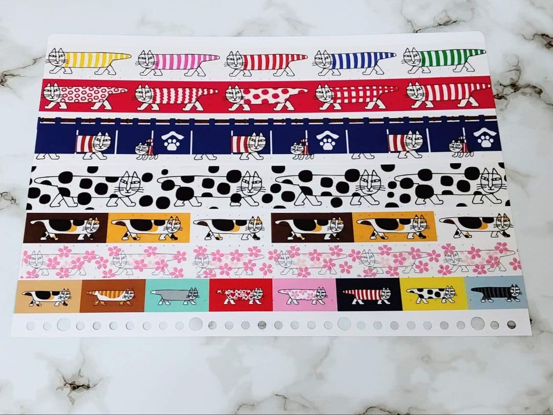 リサラーソン マスキングテープ 84本/全100種類＋ノベルティ8本セット 廃盤