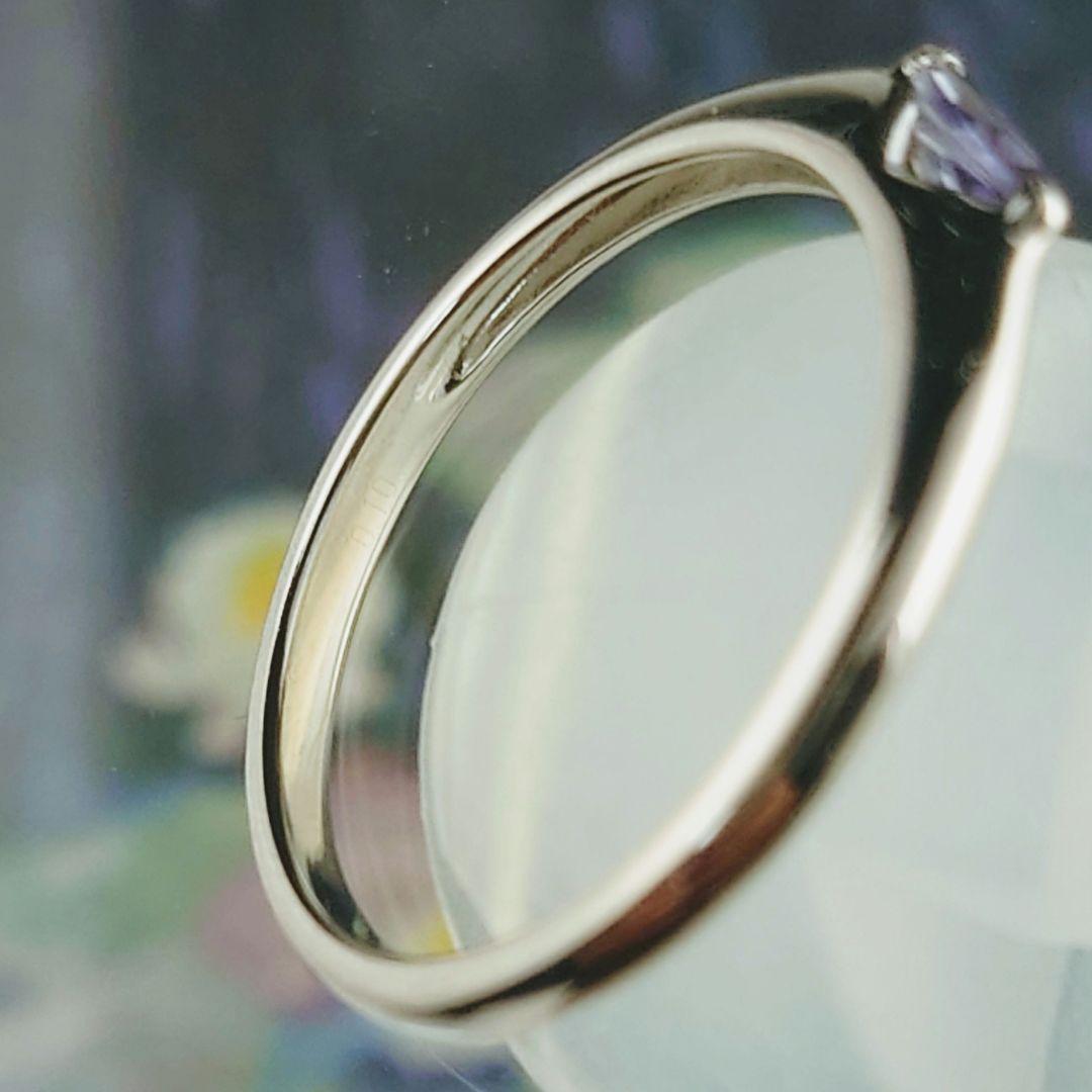専用　GSTV Pt999アレキサンドライトリング　プラチナ　一粒石