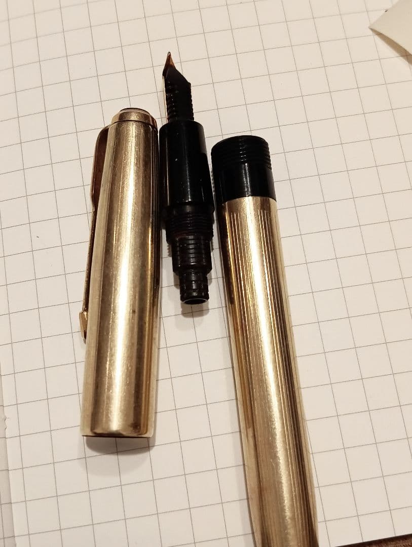 1948 パーカー デュオフォールド「ラ プルーム」 18K ペン先 - 純正