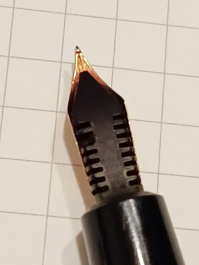 1948 パーカー デュオフォールド「ラ プルーム」 18K ペン先 - 純正