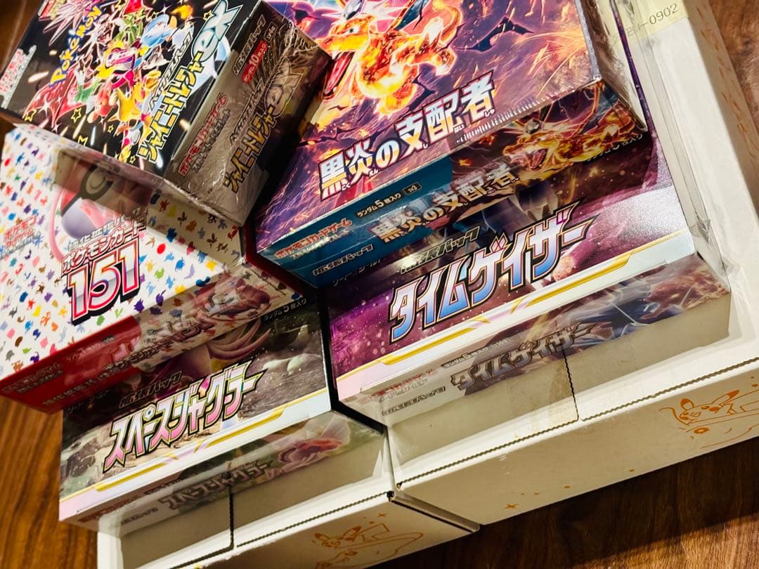 ★ALLポケセン産シュリンク付き★ポケモンカードBOX5点セット