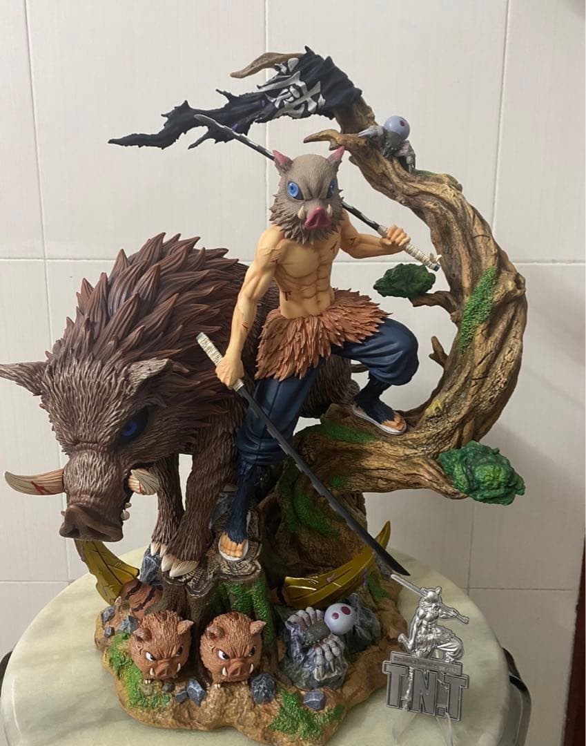 鬼滅の刃　フィギュア　ガレージキット　嘴平伊之助