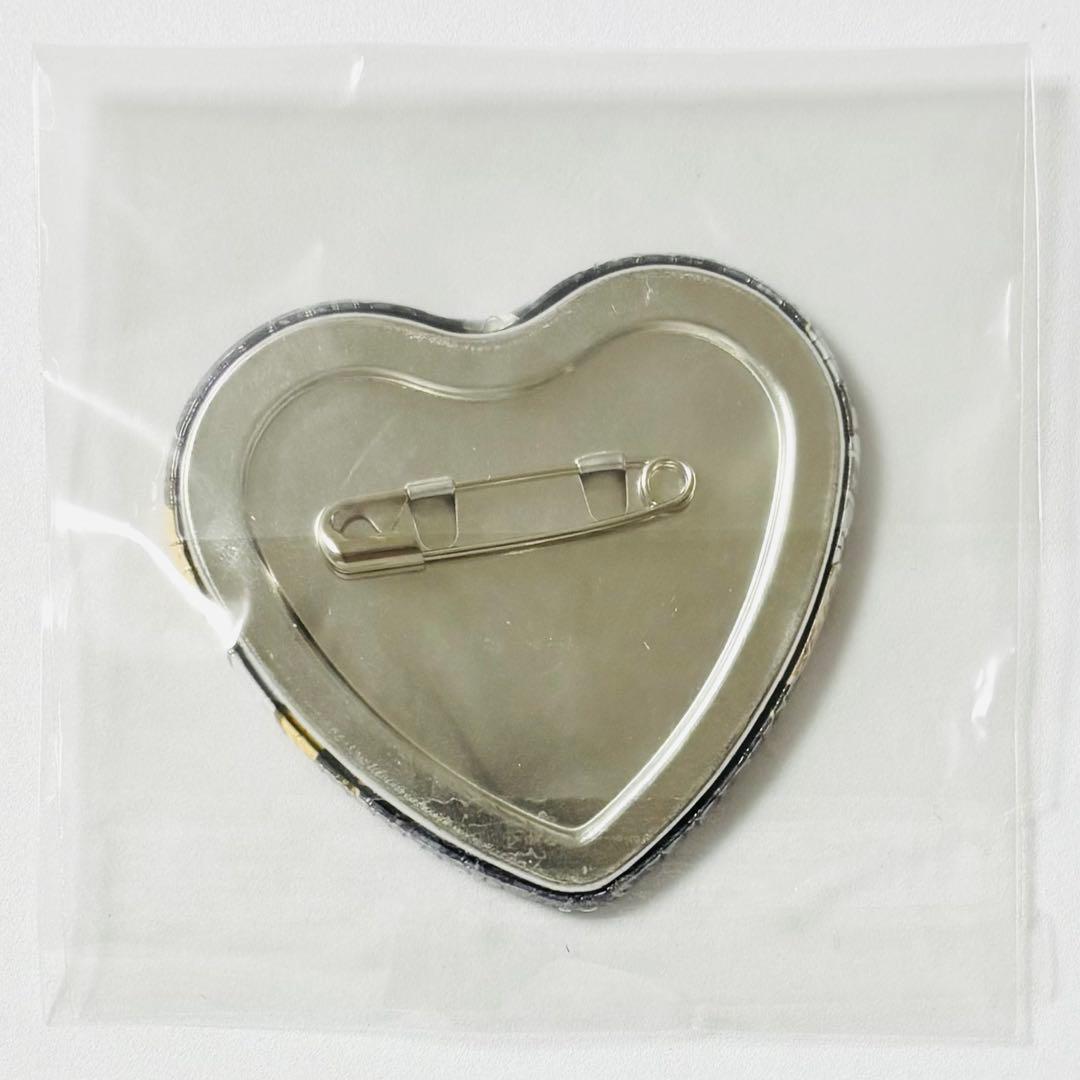 コードギアス プリロール クリスマス ハート型 缶バッジ ルルーシュ 枢木スザク