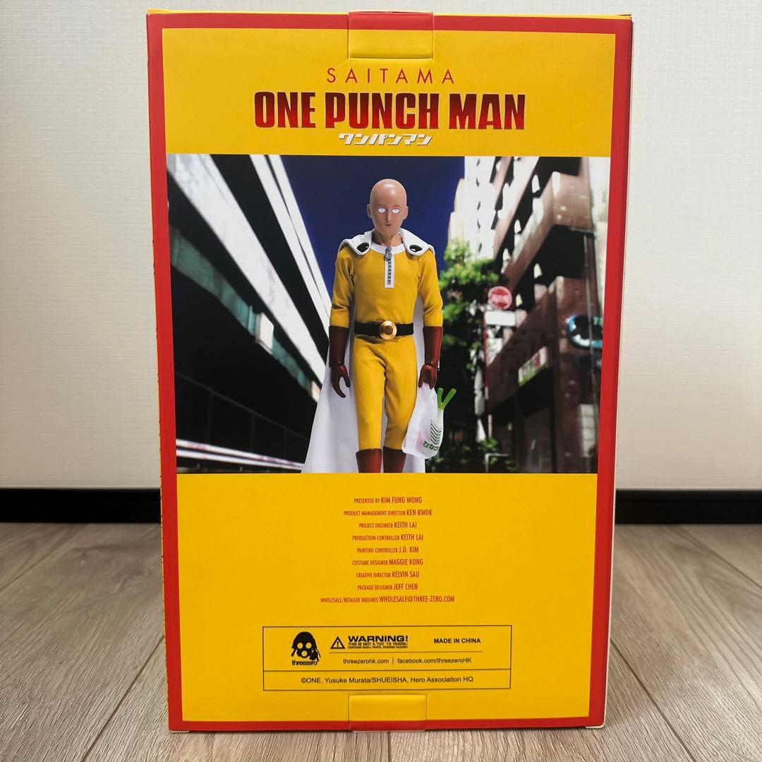 【threezeroストア限定版美品】1/6 フィギュア サイタマ ワンパンマン