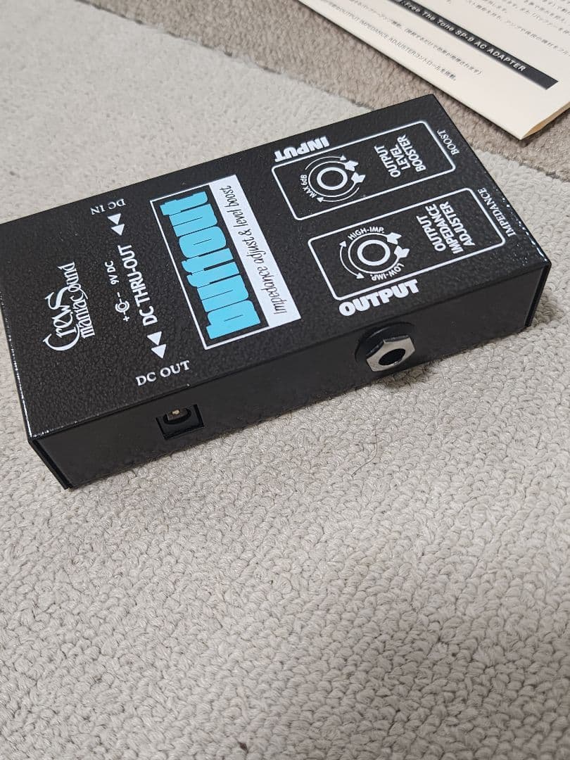 crews maniac sound BUFFOUT ギターエフェクター