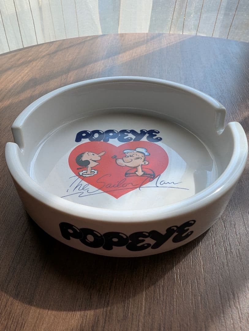 POPEYE ビンテージ陶器製灰皿　レトロ　レア品