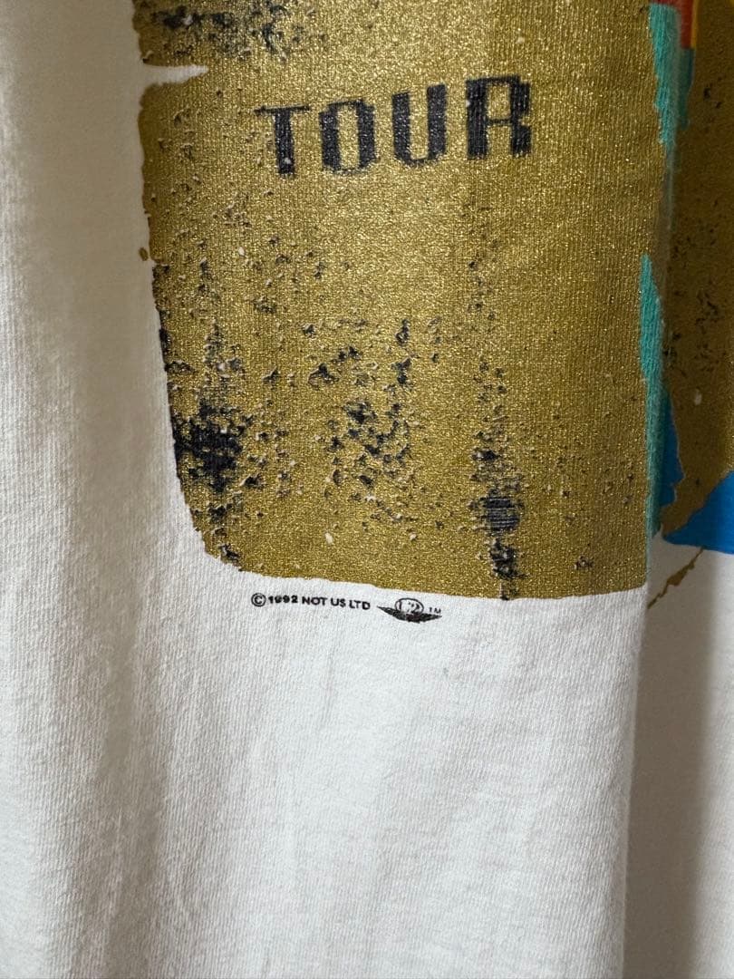 トップス 90's U2 The ZOO TV Tour T-shirt