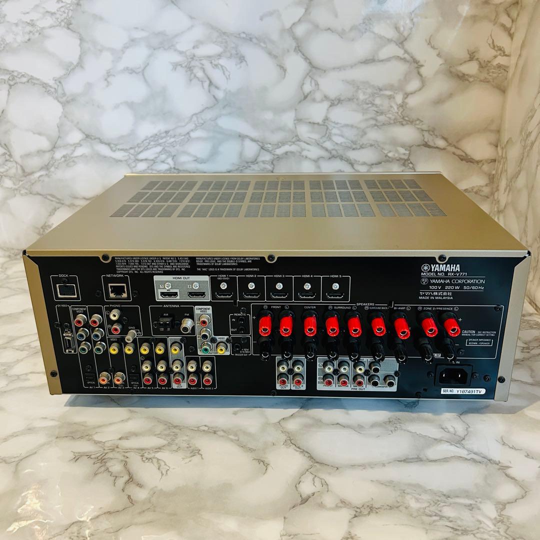 YAMAHA RX-V771 AVアンプ 7.1ch