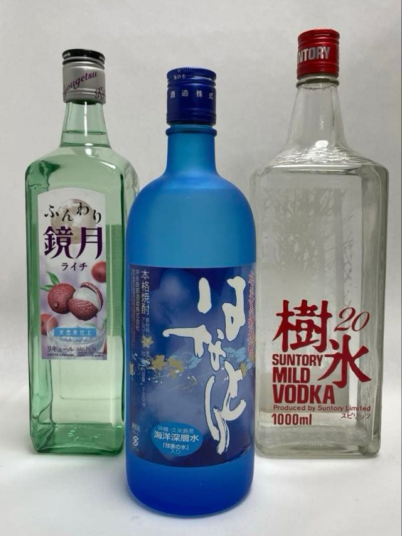 焼酎 サントリー 鏡月 しろ 越乃寒梅 梅酒 古酒 まとめ売り 未使用／未開封