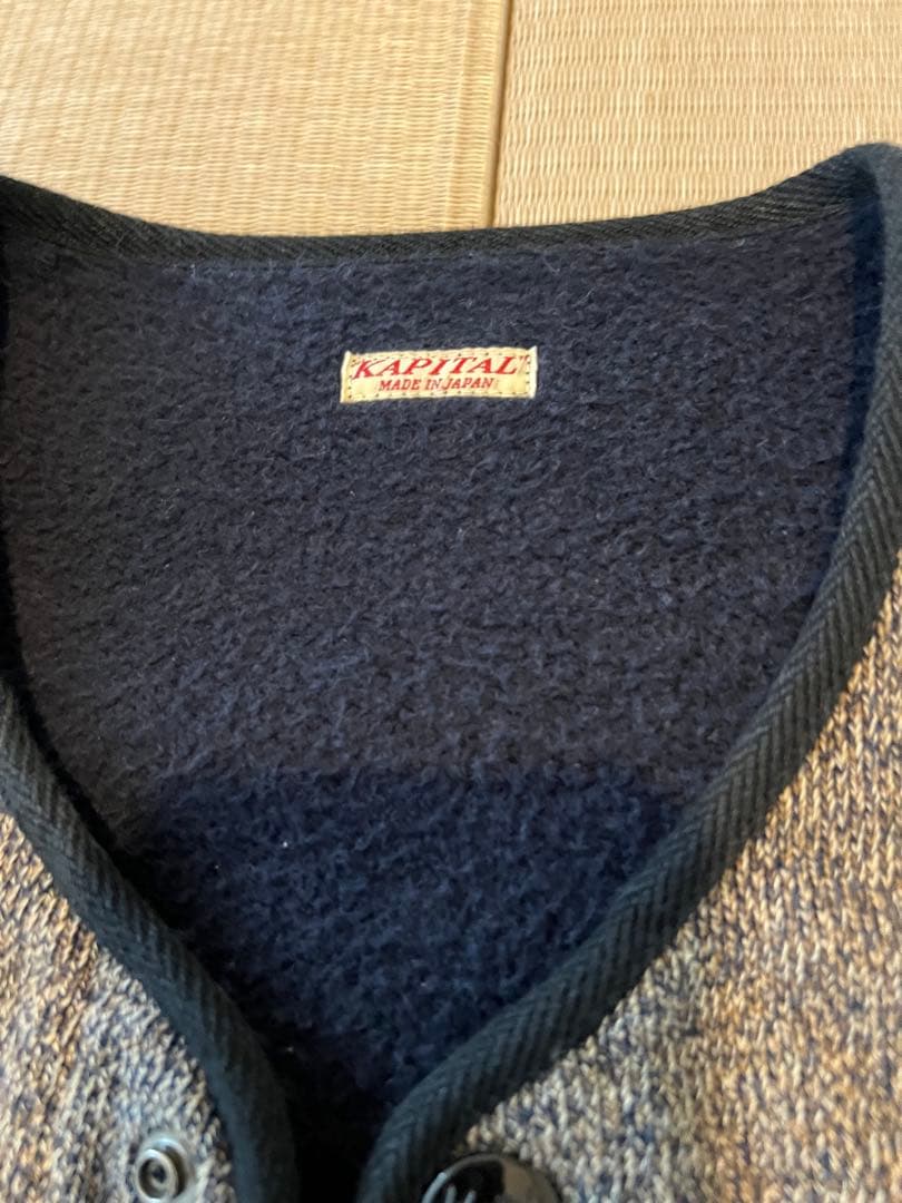 KAPITAL ビーチベスト　裏起毛