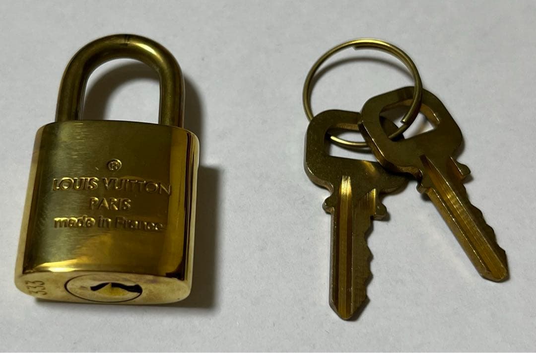 ［新品・未使用］LOUIS VUITTON 　南京錠　333