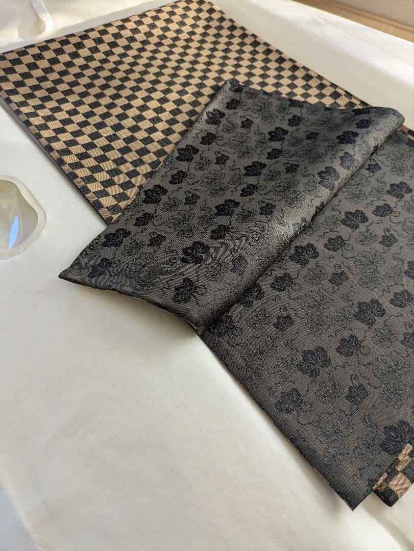 高級正絹西陣織小倉織物伝統工芸士鳶屋久兵衛