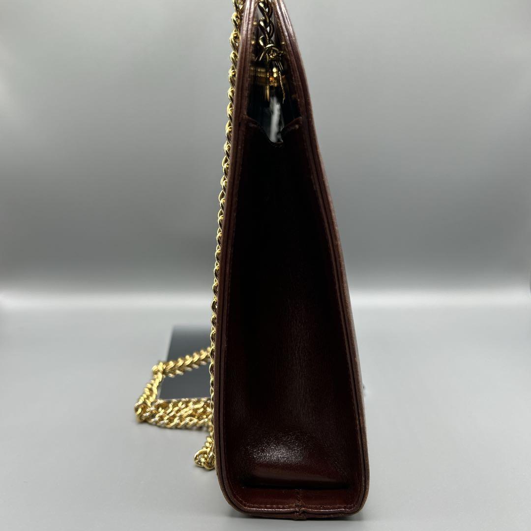 希少カラー サルヴァトーレフェラガモ ショルダーバッグ ガンチーニ チェーン