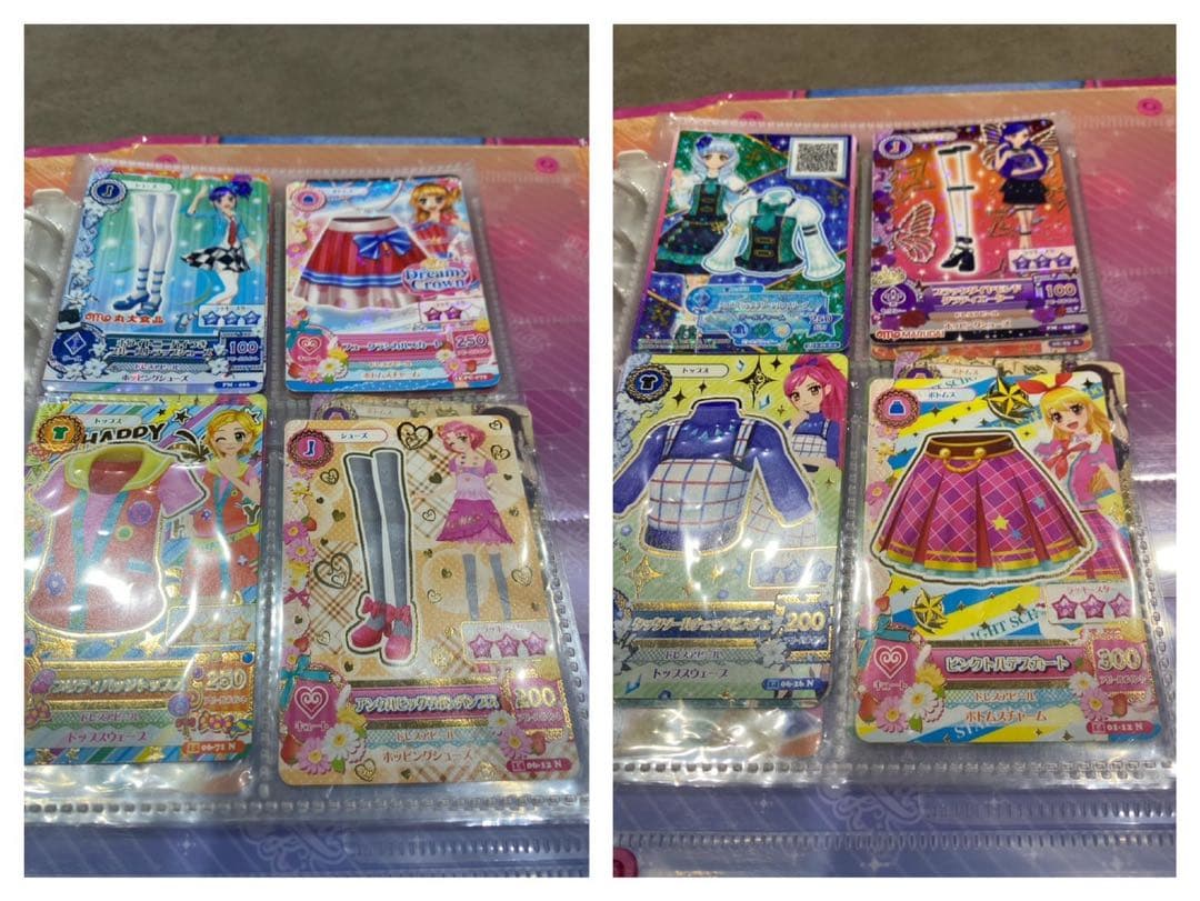 アイカツカード　87枚　ケース付き