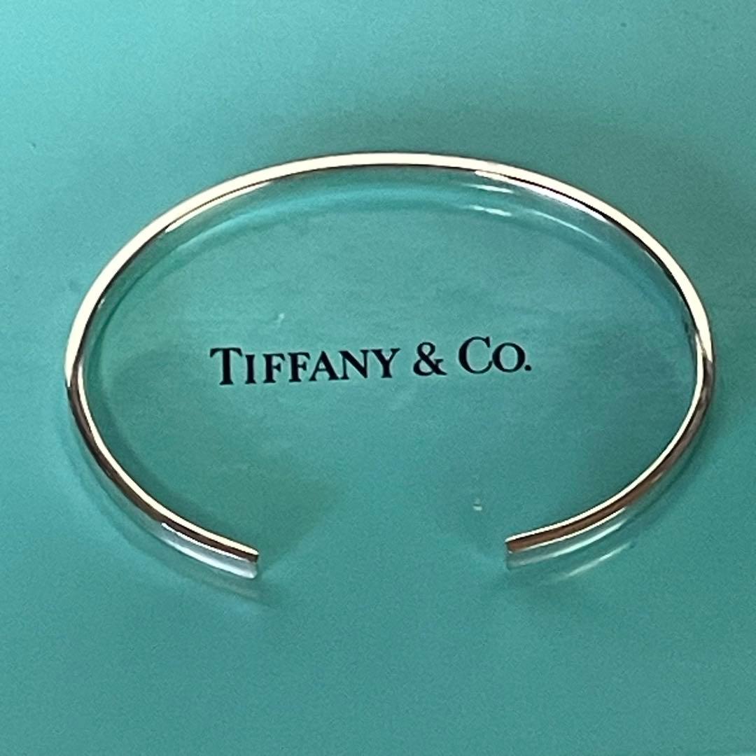 ティファニー　1837 カフ　ブレスレット　シルバー　希少サイズ