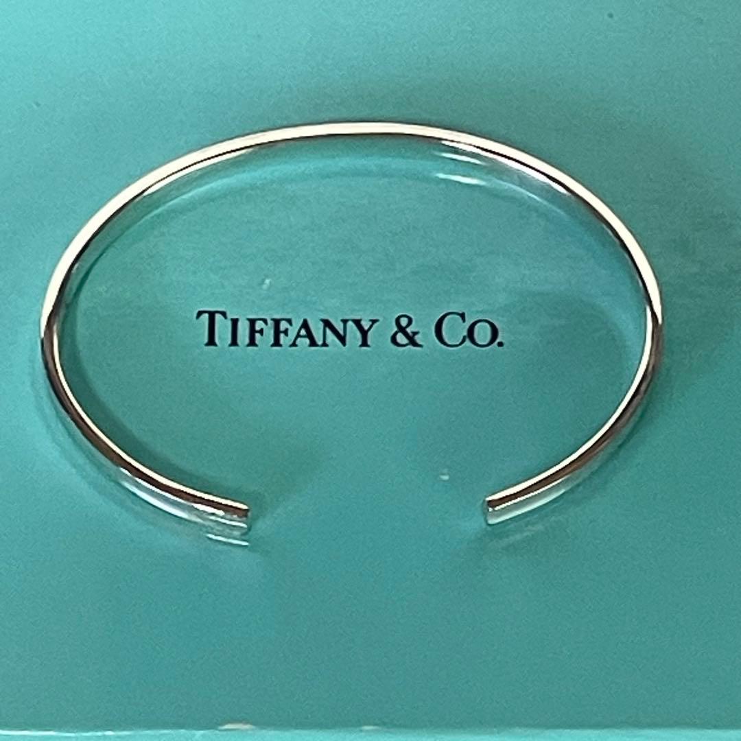 ティファニー　1837 カフ　ブレスレット　シルバー　希少サイズ