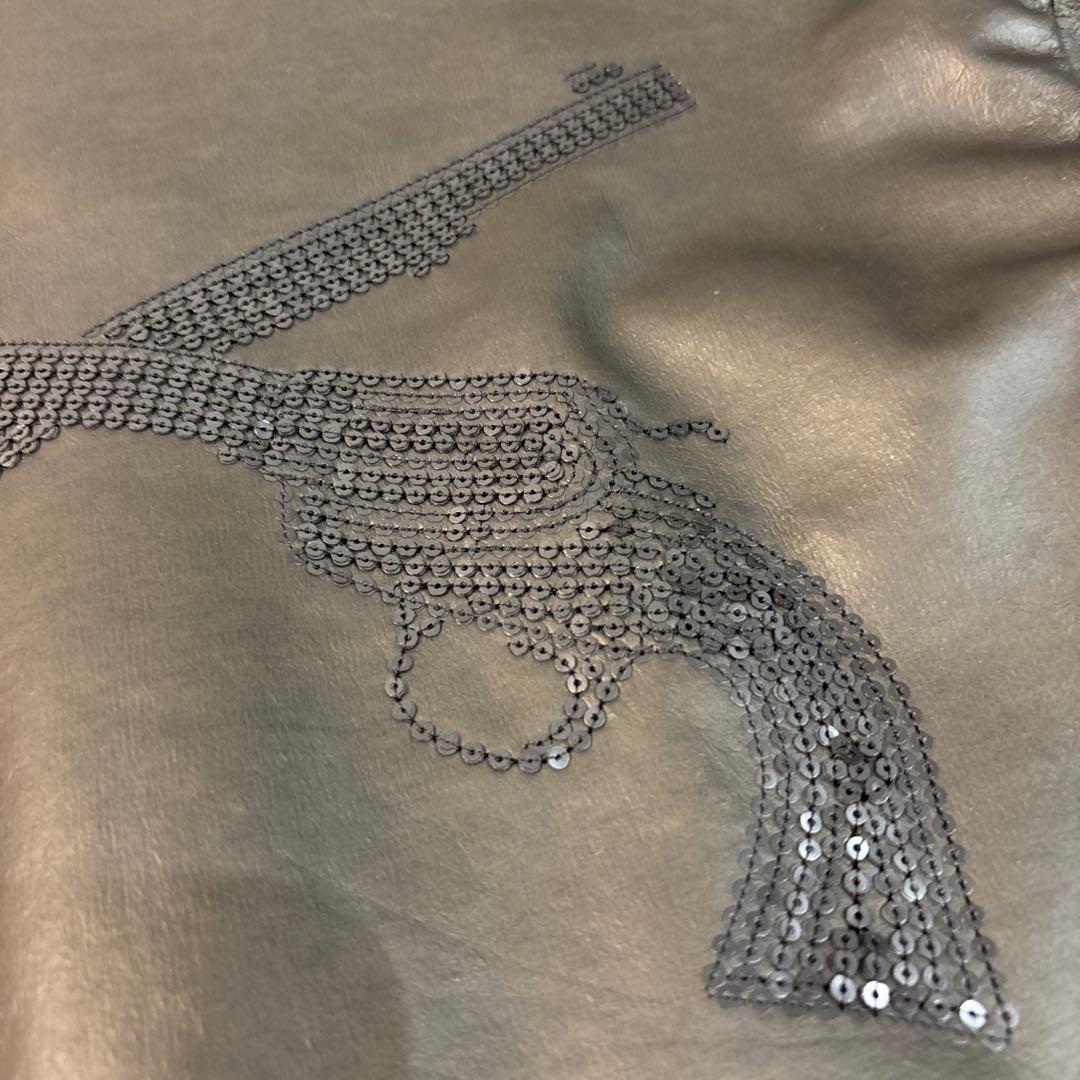 roar ロアー レザージャケット シングルライダース M 二丁拳銃