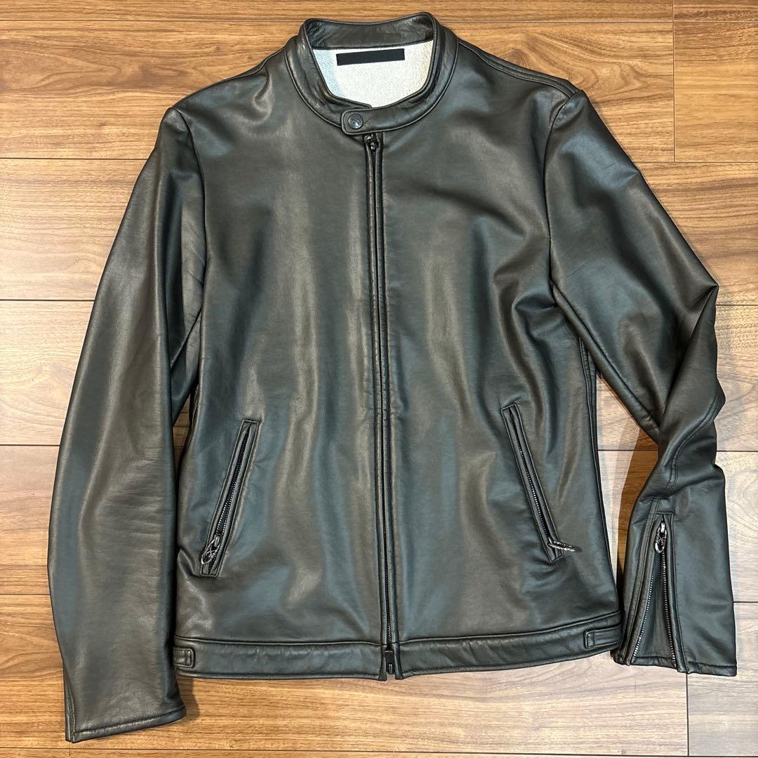 roar ロアー レザージャケット シングルライダース M 二丁拳銃